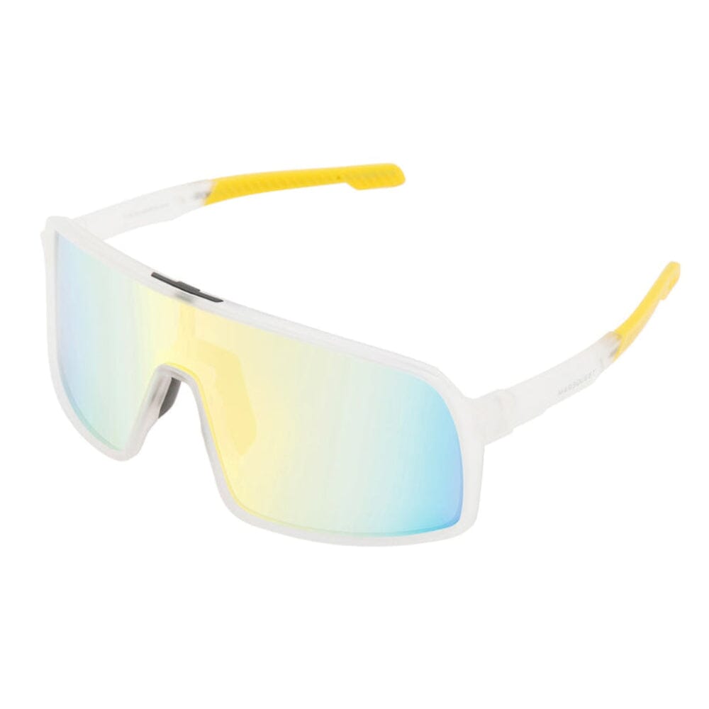 Marsquest Model S Sunglasses - Crystal & Yellow - BlackToe Running