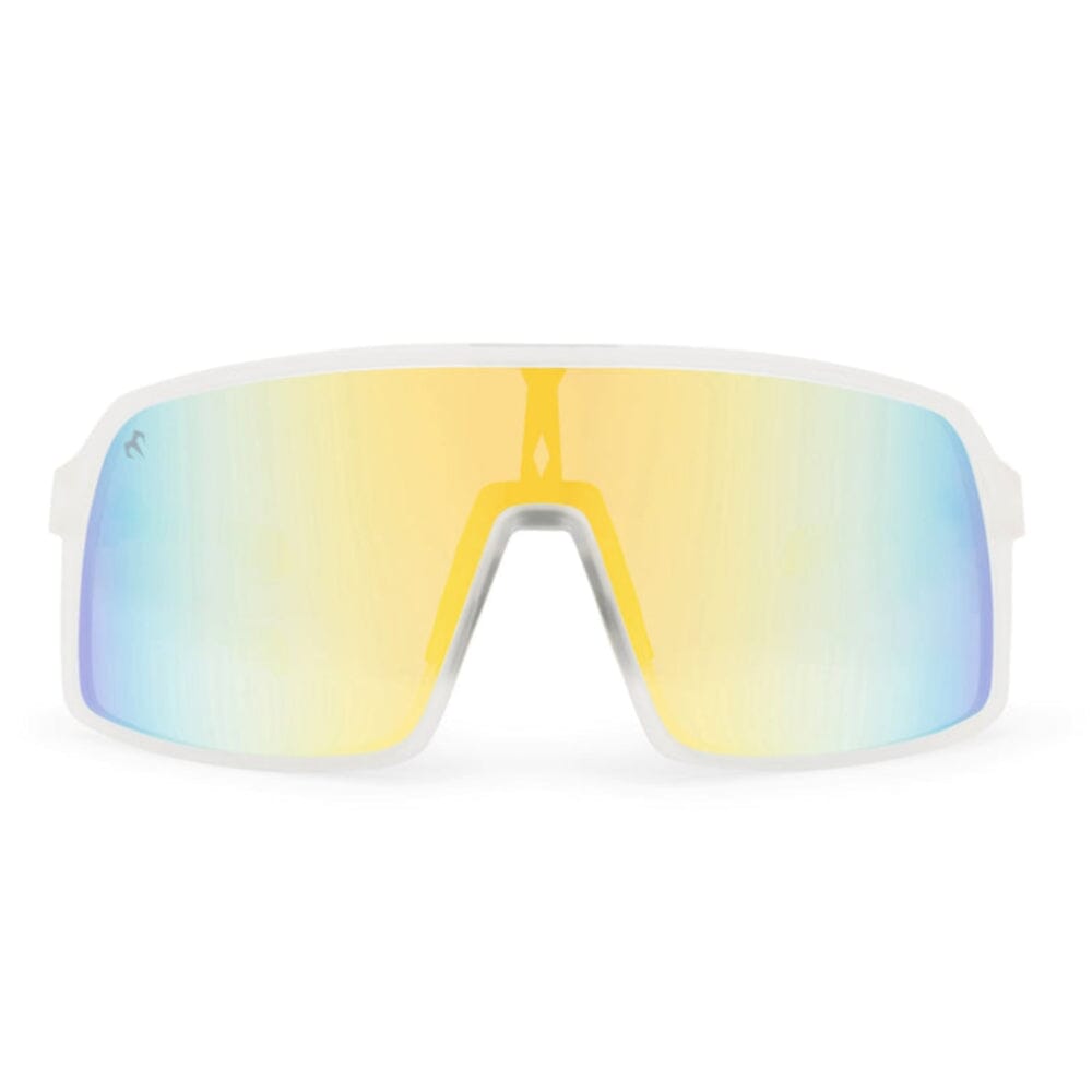 Marsquest Model S Sunglasses - Crystal & Yellow - BlackToe Running