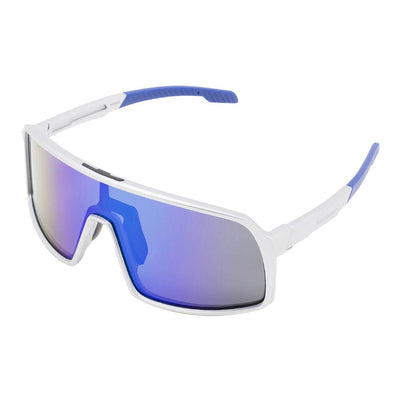 Marsquest Model S Sunglasses - Silver & Navy Blue - BlackToe Running