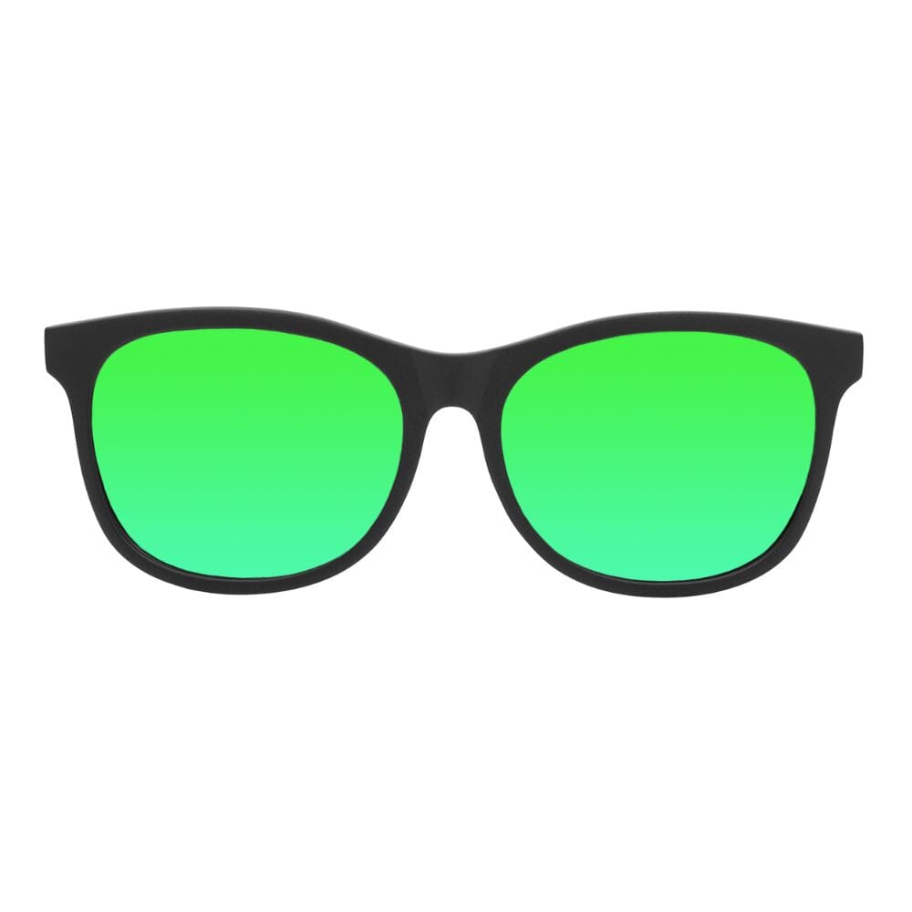 Marsquest Momentum Sunglasses - Carbon Black & Neon Green - BlackToe Running