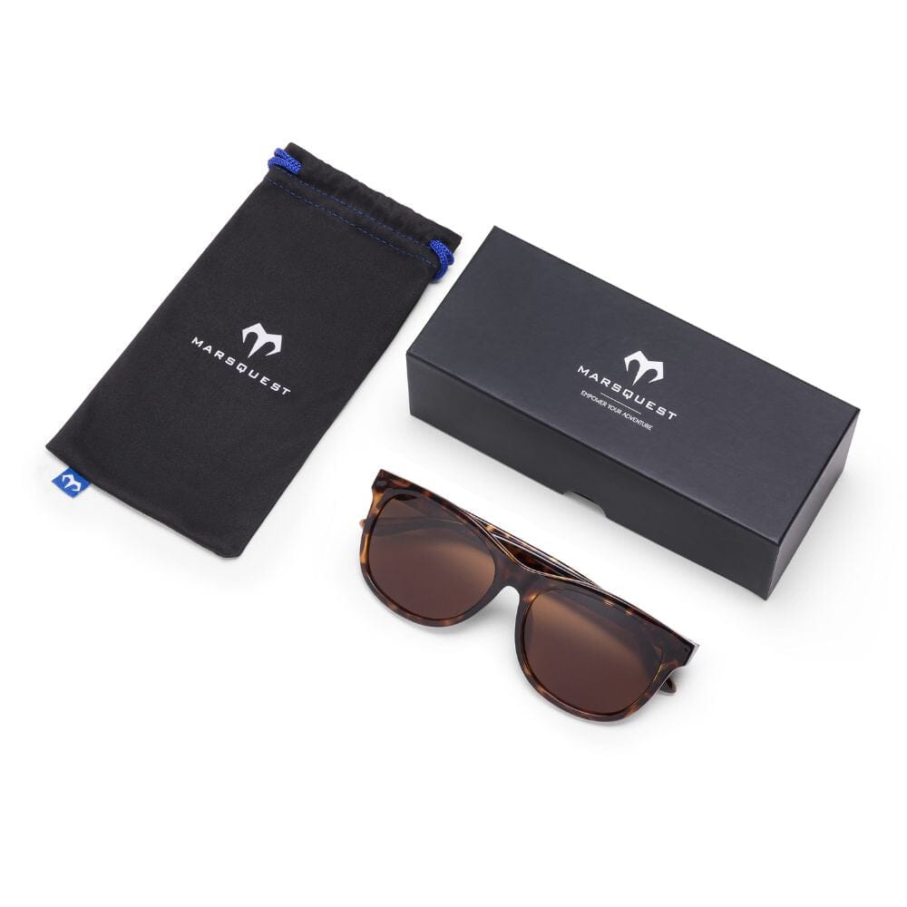 Marsquest Momentum Sunglasses - Havana & Umber - BlackToe Running