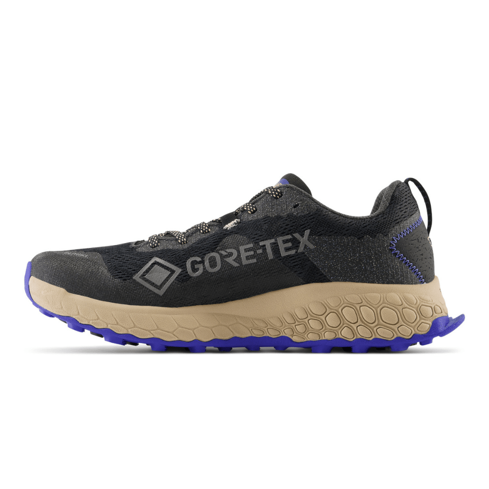 New Balance Men's Fresh Foam X Hierro Trail v7 GTX Men's Shoes - BlackToe Running#colour_black-marine-blue