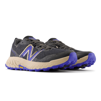 New Balance Men's Fresh Foam X Hierro Trail v7 GTX Men's Shoes - BlackToe Running#colour_black-marine-blue