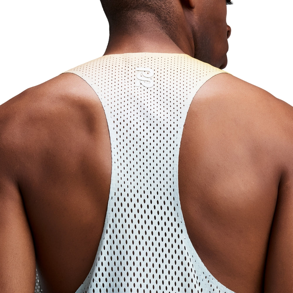 Bandit Running Men's Shredder™ Race Singlet with Flopack™ - BlackToe Running