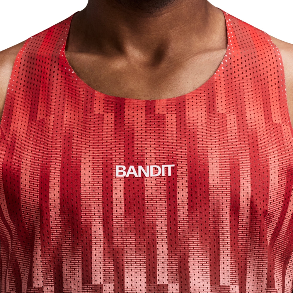 Bandit Running Men's Shredder™ Shorty Race Singlet - BlackToe Running