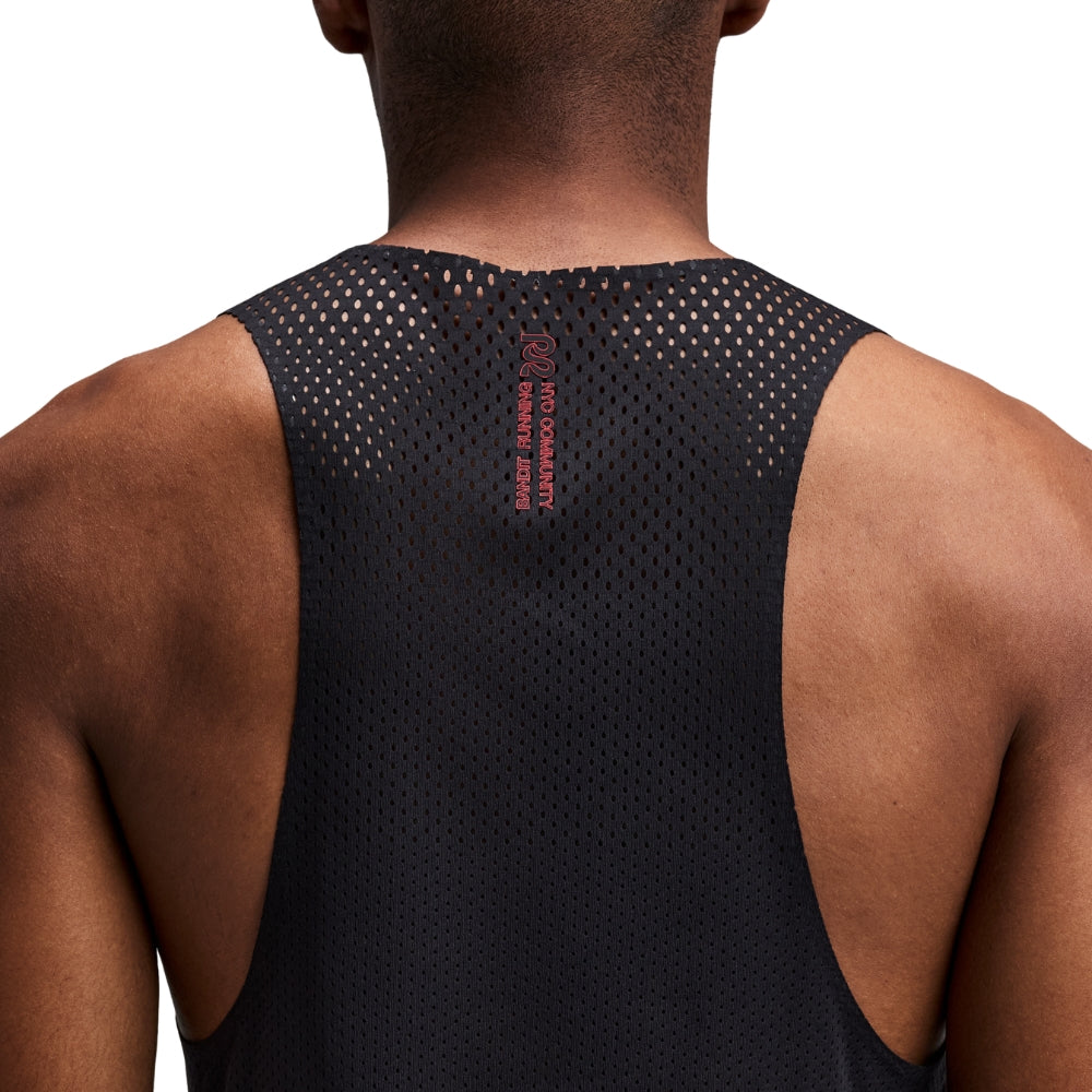Bandit Running Men's Shredder™ Shorty Race Singlet - BlackToe Running