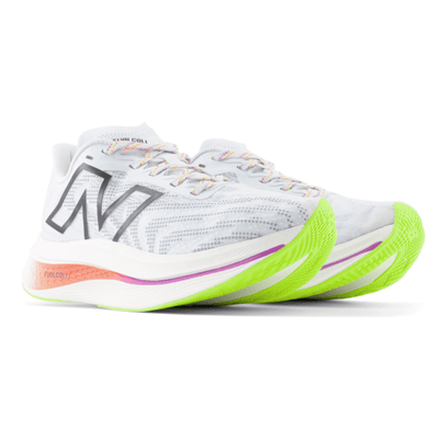 New Balance Men's FuelCell SuperComp Trainer v2 Men's Shoes - BlackToe Running#colour_ice-blue-orange