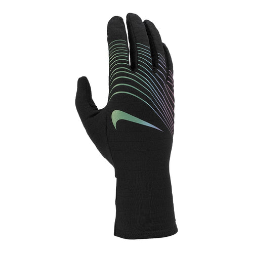 Nike Women's 360 Sphere 4.0 Running Gloves - BlackToe Running#colour_black-active-pink-rainbow