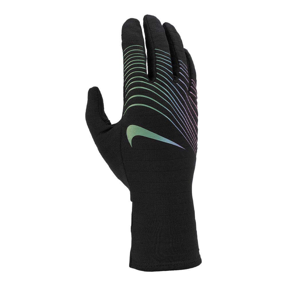 Nike Women's 360 Sphere 4.0 Running Gloves - BlackToe Running#colour_black-active-pink-rainbow