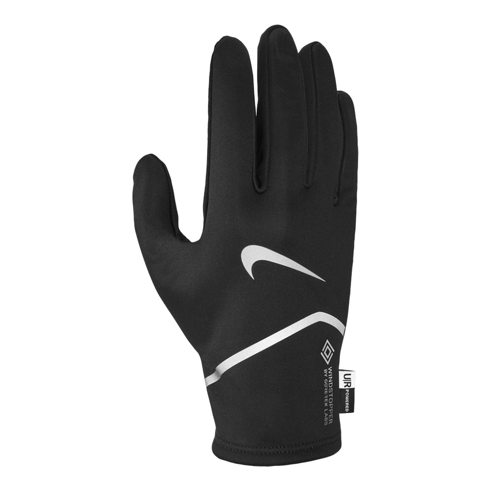 Nike Therma-Fit Gore-Tex Running Gloves - BlackToe Running#colour_black-silver
