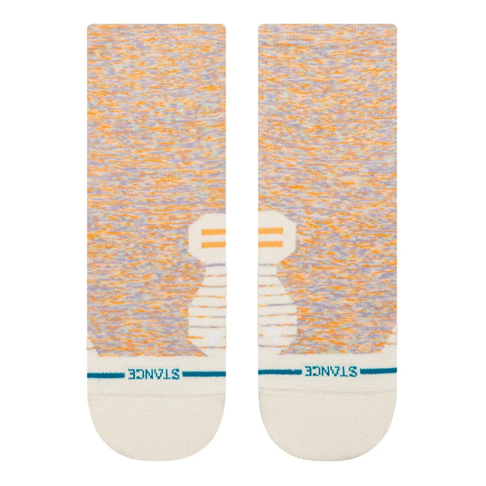 Stance Women's Marshy Light Cushion Quarter Socks - BlackToe Running