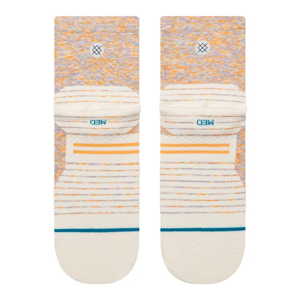 Stance Women's Marshy Light Cushion Quarter Socks - BlackToe Running