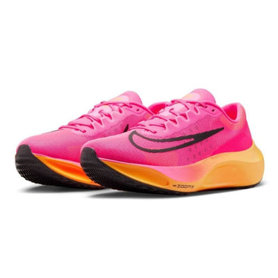Nike Men's Zoom Fly 5 - BlackToe Running#colour_hyper-pink-black-laser-orange