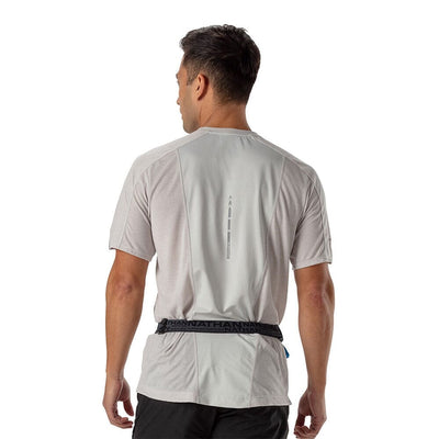 Nathan Race Number Nutrition Belt Accessories - BlackToe Running#colour_charcoal-black