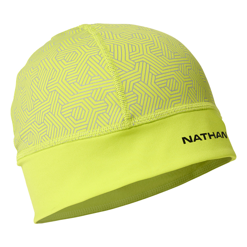 Nathan Hypernight Reflective Beanie 2 - BlackToe Running