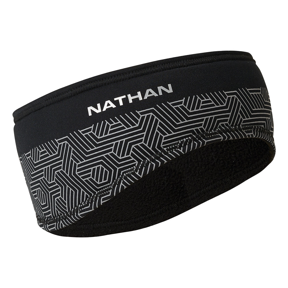 Nathan Hypernight Reflective Headband 2 - BlackToe Running