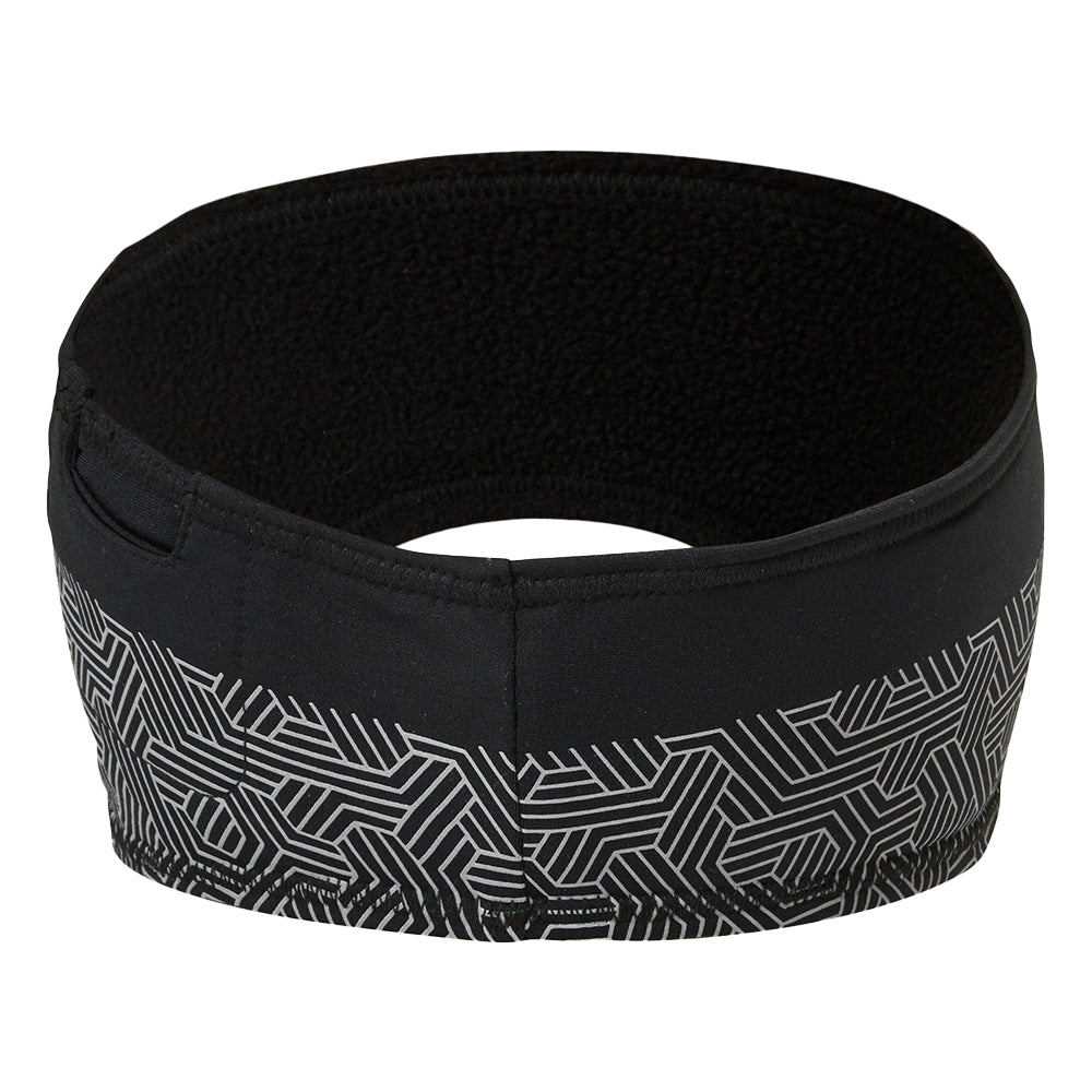 Nathan Hypernight Reflective Headband 2 - BlackToe Running#colour_black