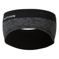 Nathan Hypernight Reflective Headband 2 - BlackToe Running#colour_black
