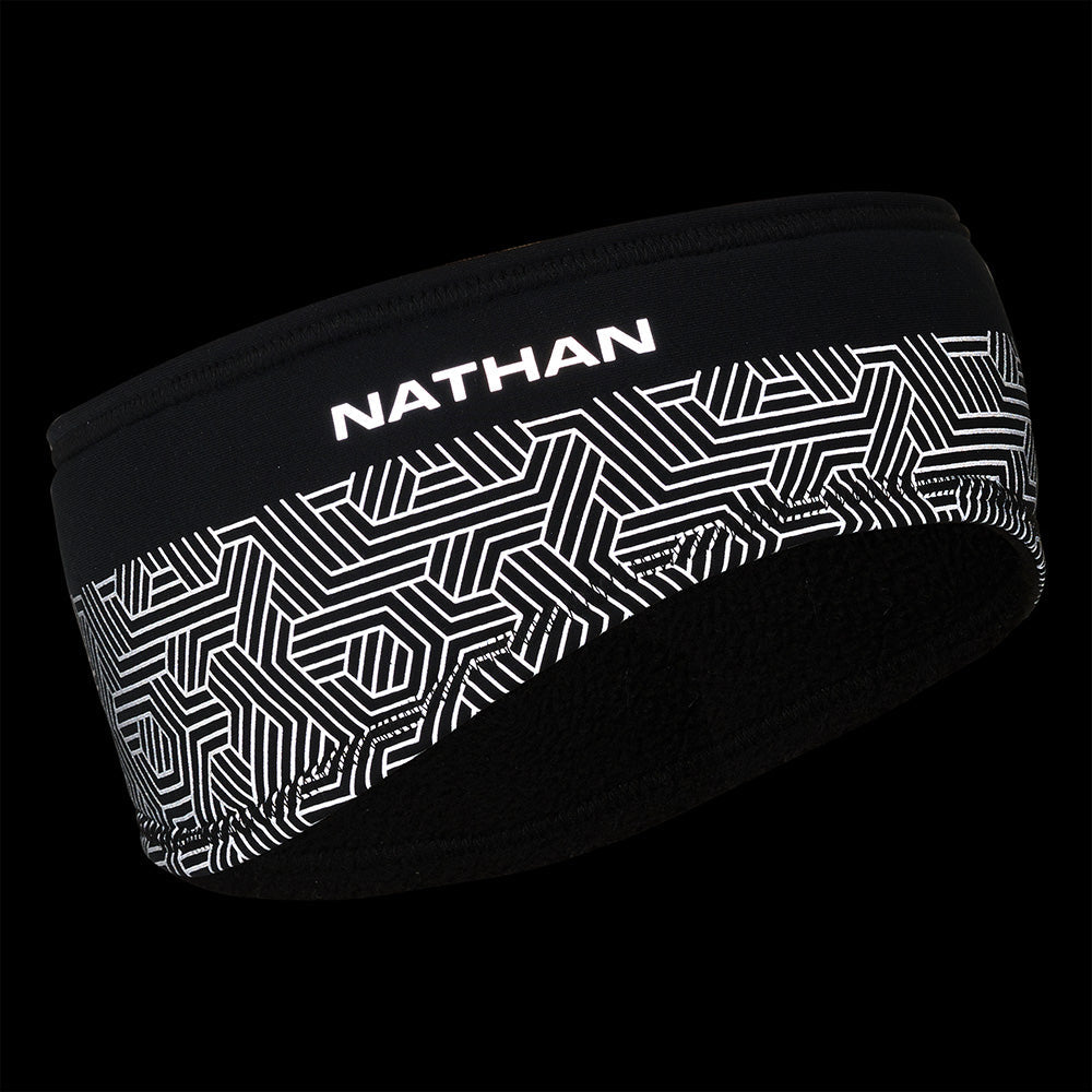 Nathan Hypernight Reflective Headband 2 - BlackToe Running