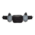 Nathan Trail Mix Plus Insulated Hydration Belt 3.0 - BlackToe Running#colour_black-reflective-silver
