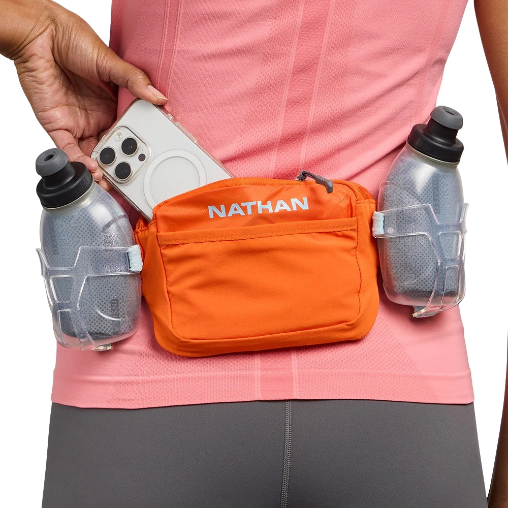 Nathan Trail Mix Plus Insulated Hydration Belt 3.0 - BlackToe Running