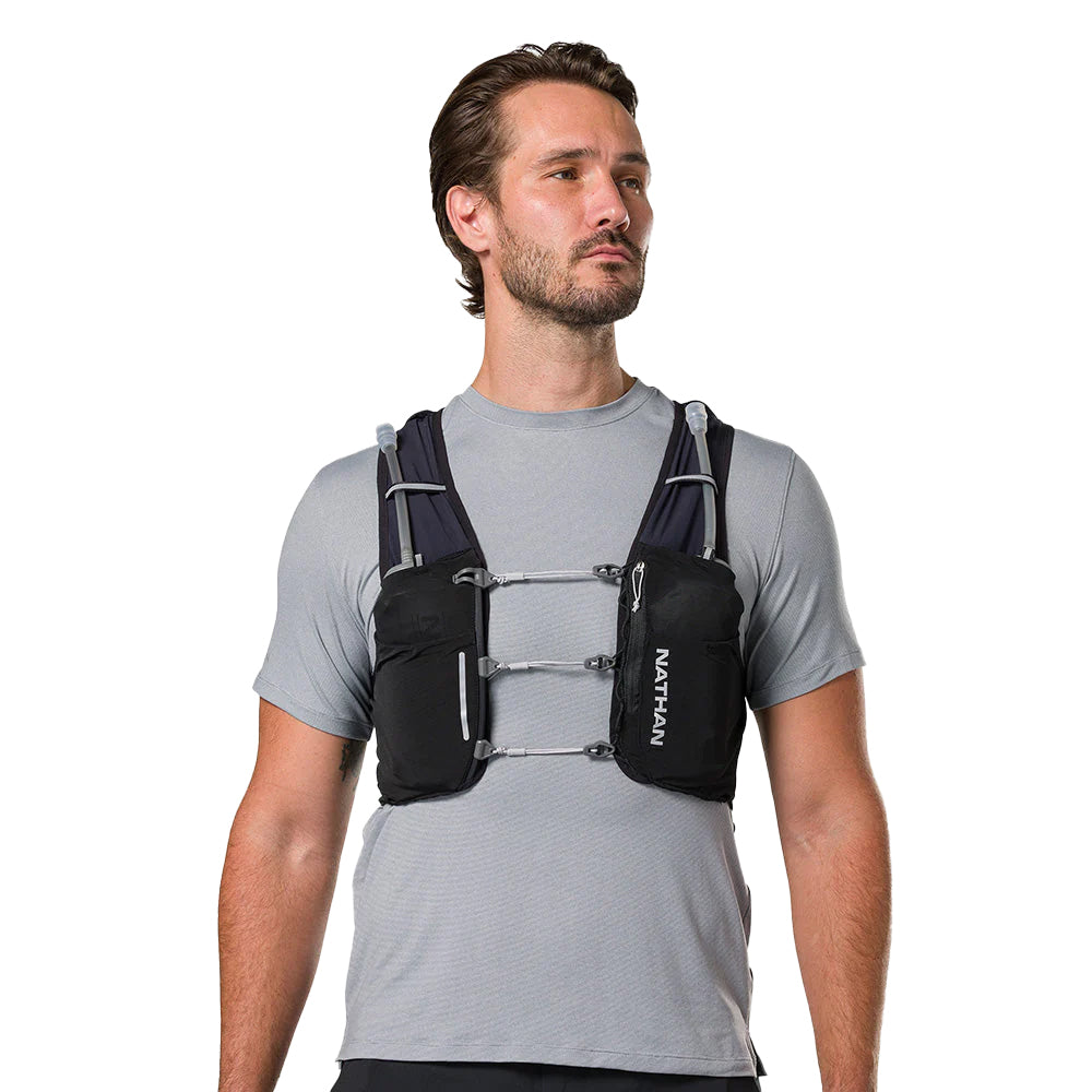 Nathan Pinnacle Pro 6 Liter Hydration Race Vest - BlackToe Running