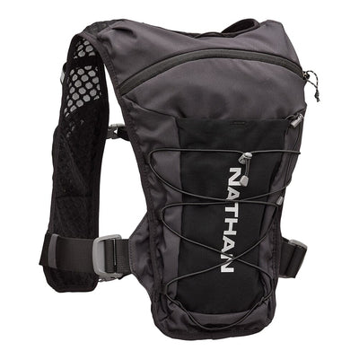 Nathan QuickStart 3.0 6 Liter Hydration Pack - BlackToe Running#colour_black-reflective-silver