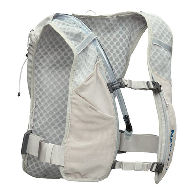 Nathan QuickStart 3.0 4 Liter Hydration Pack - BlackToe Running#colour_vapor-grey-deep-blue