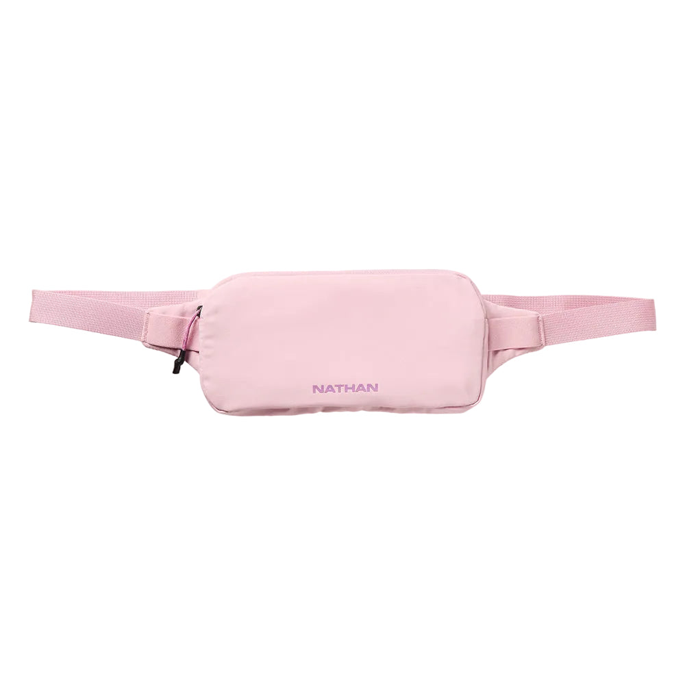 Nathan Marathon Waist Pack 3.0 - BlackToe Running#colour_light-pink-fuchsia