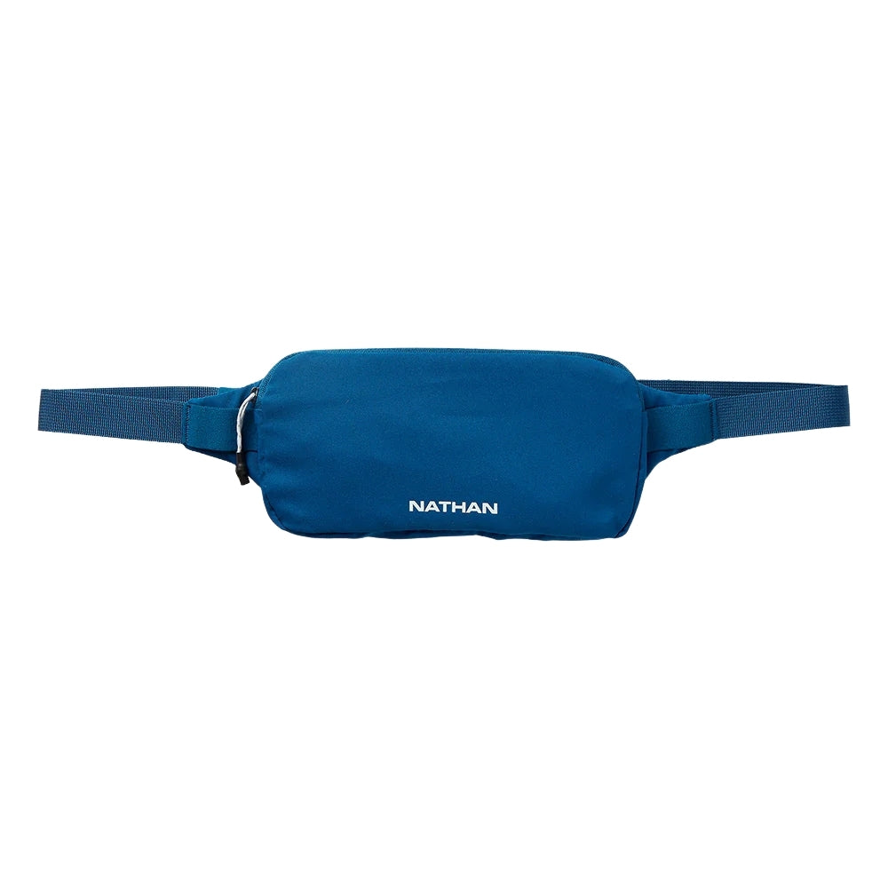 Nathan Marathon Waist Pack 3.0 - BlackToe Running#colour_sailor-blue-light-blue