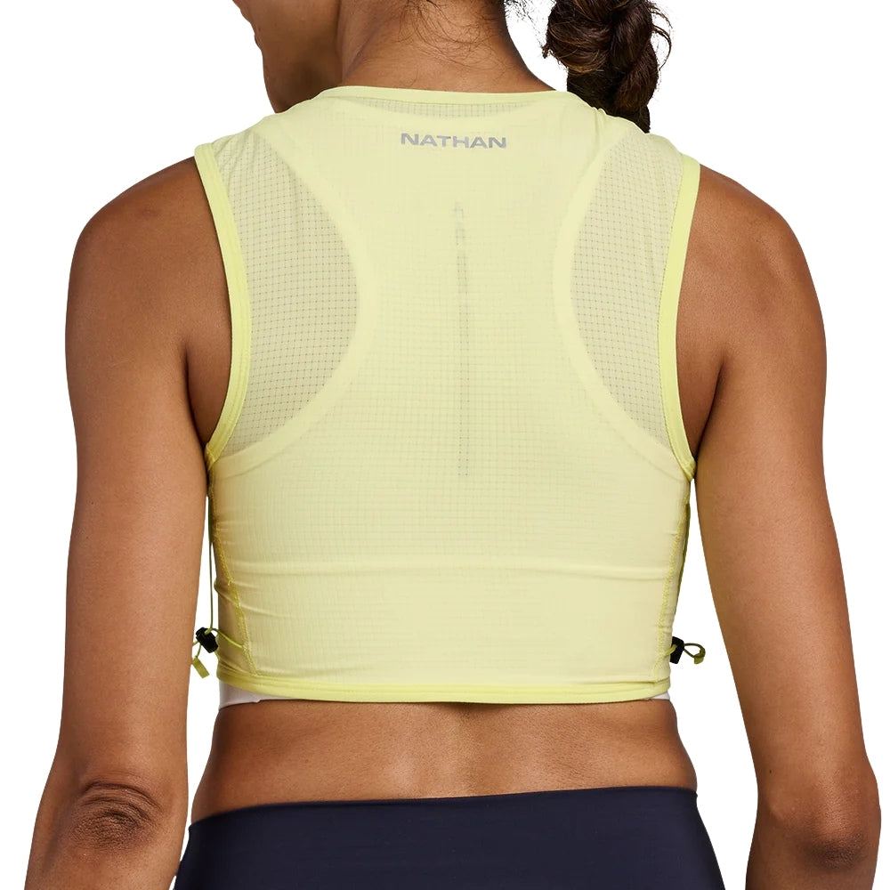 Nathan Women's AeroZip 1 Liter Hydration Vest - BlackToe Running