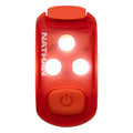 Nathan StrobeLight 2.0 Safety LED Light Clip - BlackToe Running#colour_ribbon-red