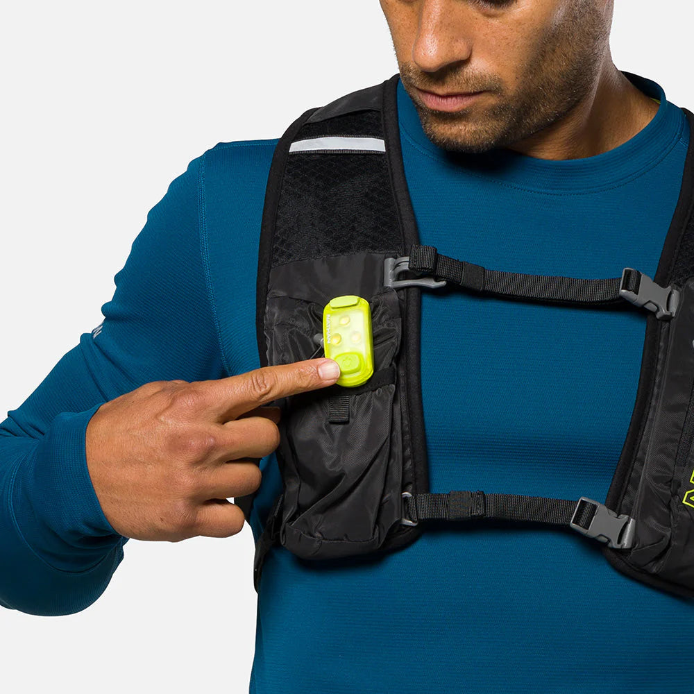 Nathan StrobeLight 2.0 Safety LED Light Clip - BlackToe Running