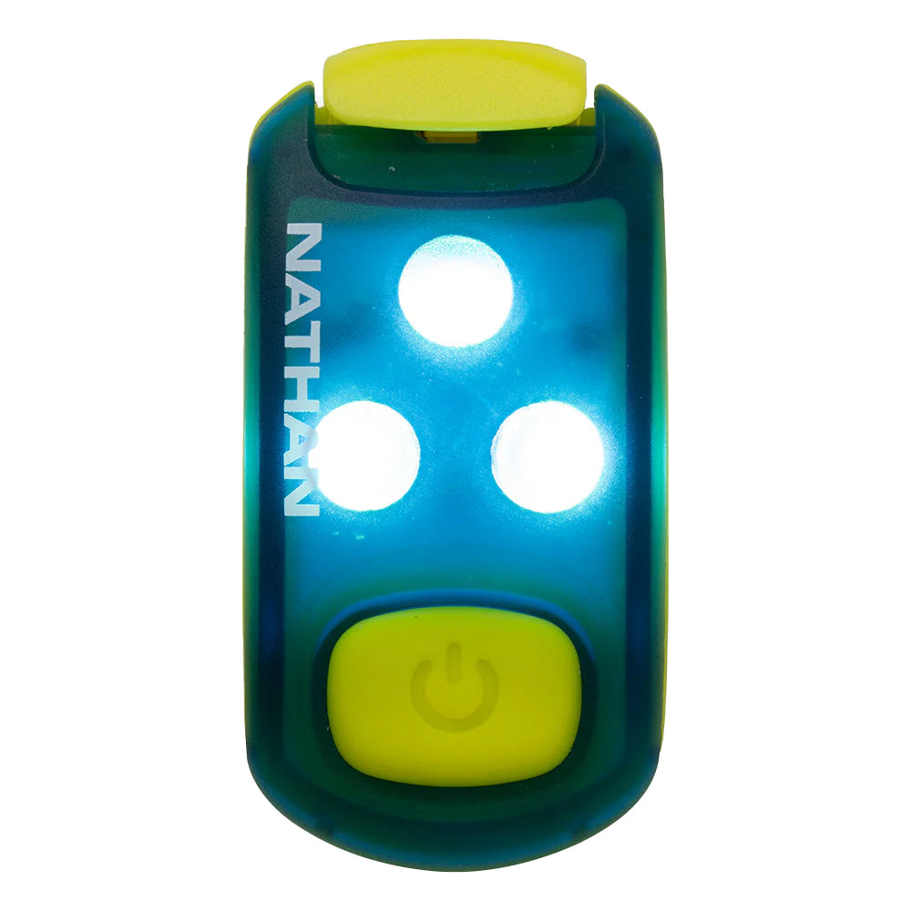 Nathan StrobeLight 2.0 Safety LED Light Clip - BlackToe Running