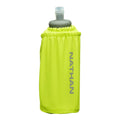 Nathan Pinnacle Soft Flask Insulated Handheld 18oz - BlackToe Running#colour_finish-lime-reflective-silver