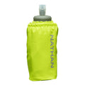 Nathan Pinnacle Soft Flask Handheld 18oz - BlackToe Running#colour_finish-lime-reflective-silver