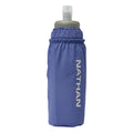Nathan Pinnacle Soft Flask Handheld 14oz - BlackToe Running#colour_indigo-reflective-silver
