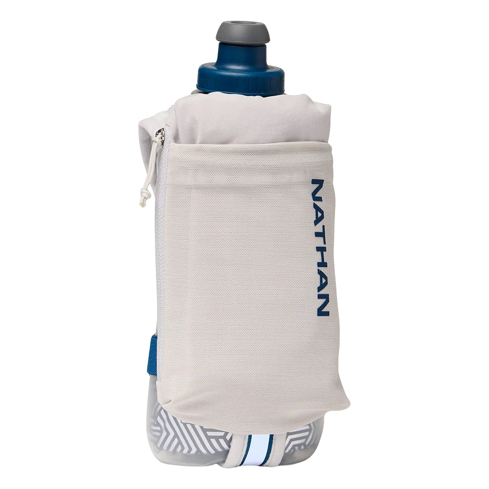Nathan SpeedDraw 2 Insulated Flask 18oz - BlackToe Running#colour_vapor-grey-sailor-blue