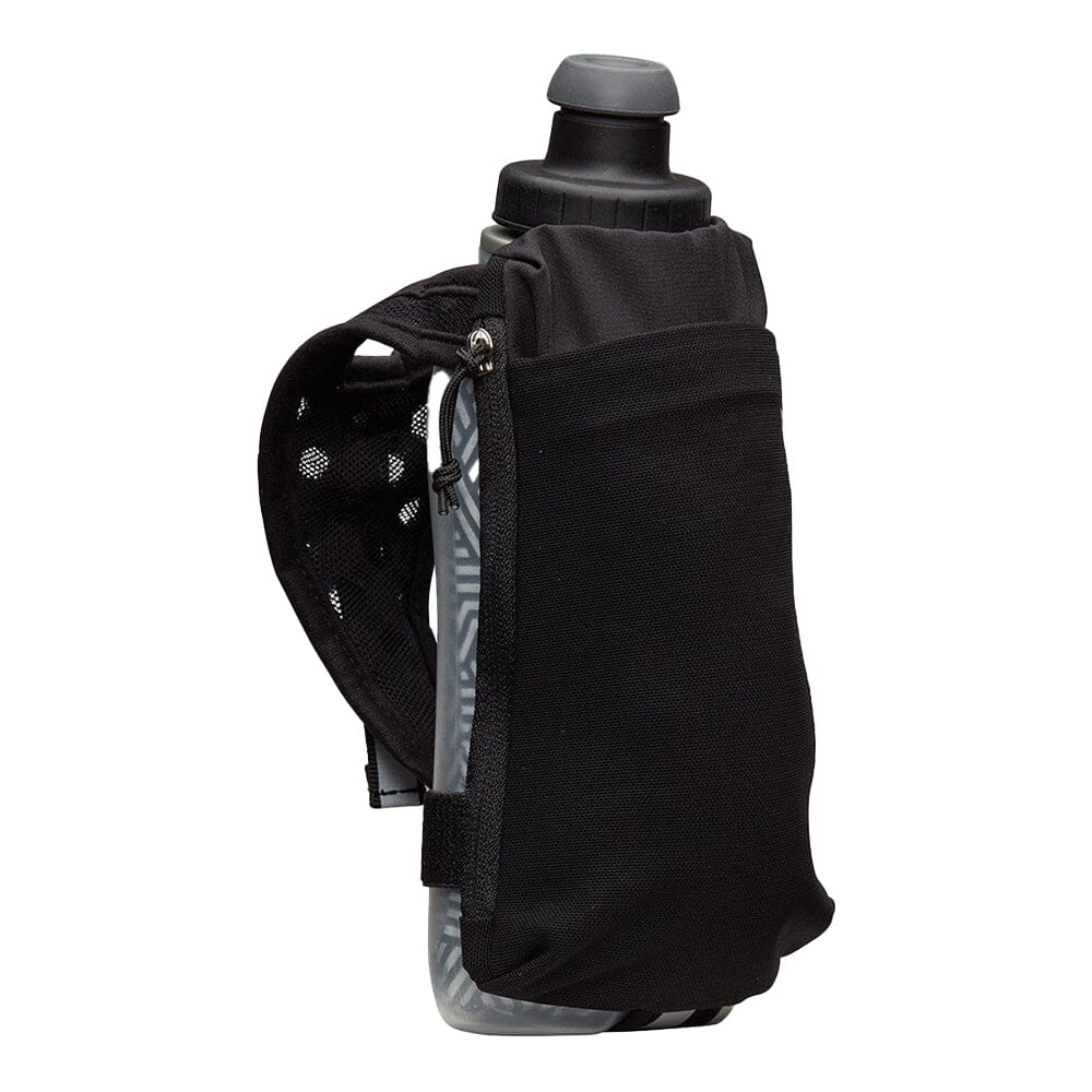 Nathan SpeedDraw 2 Insulated Flask 12oz - BlackToe Running#colour_black-reflective-silver