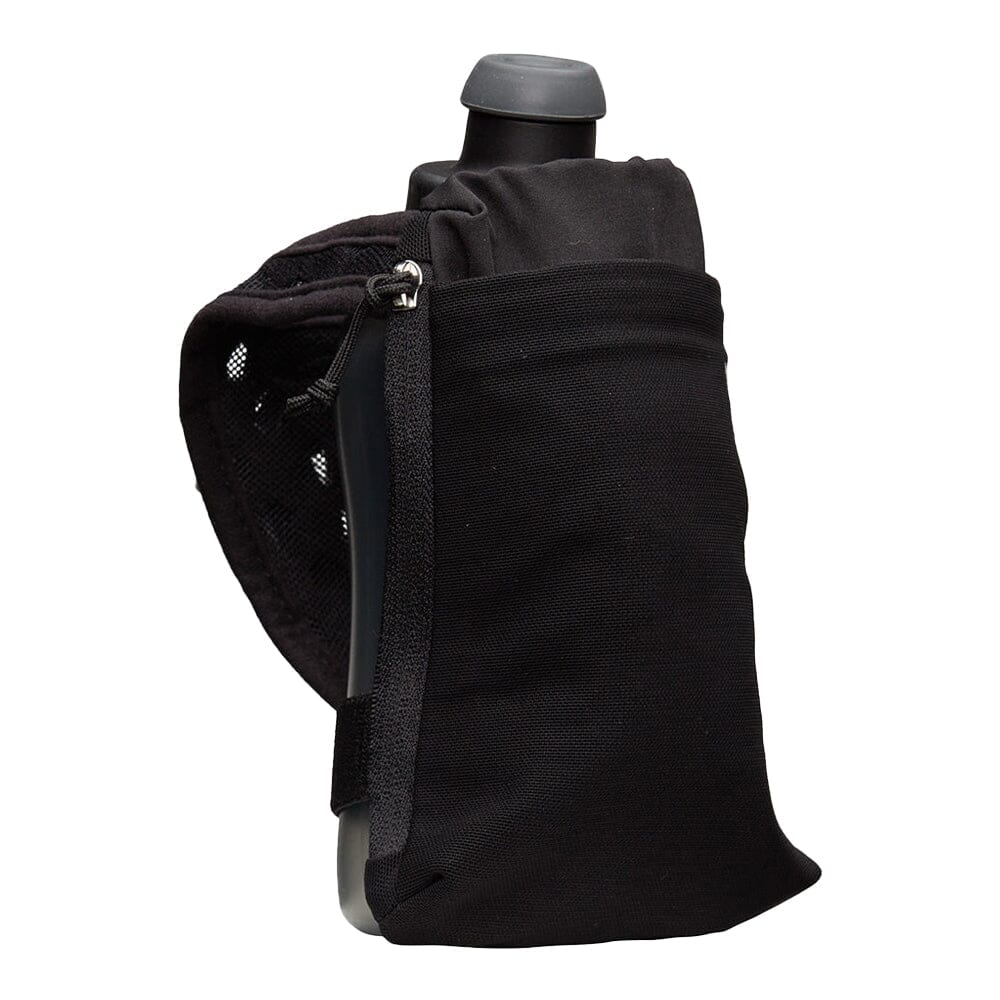 Nathan SpeedDraw 2 Flask 12oz - BlackToe Running#colour_black-reflective-silver