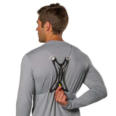 Nathan Hypernight Laser Light Vest - BlackToe Running#colour_black