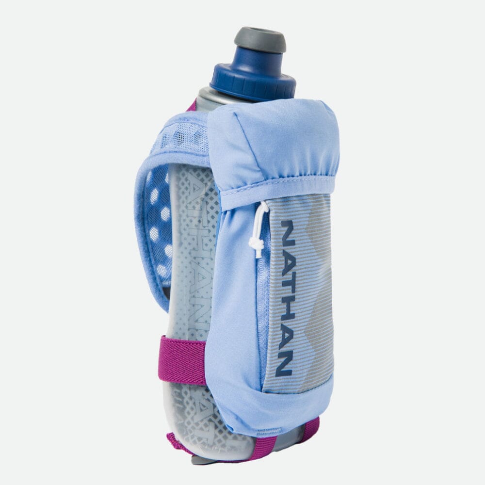 Nathan QuickSqueeze 18oz Insulated Handheld - BlackToe Running#colour_periwinkle-estate-blue