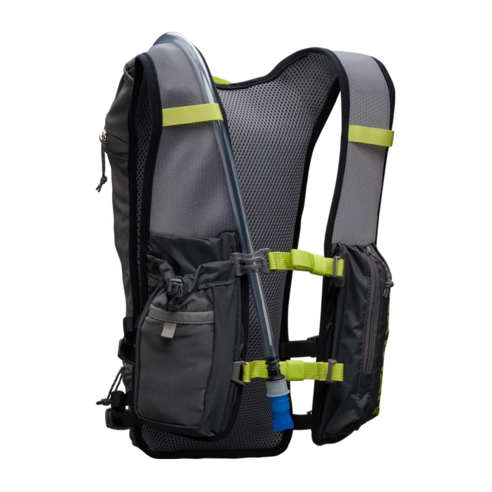 Nathan QuickStart 2 4L Hydration Pack - BlackToe Running#colour_charcoal-finish-lime