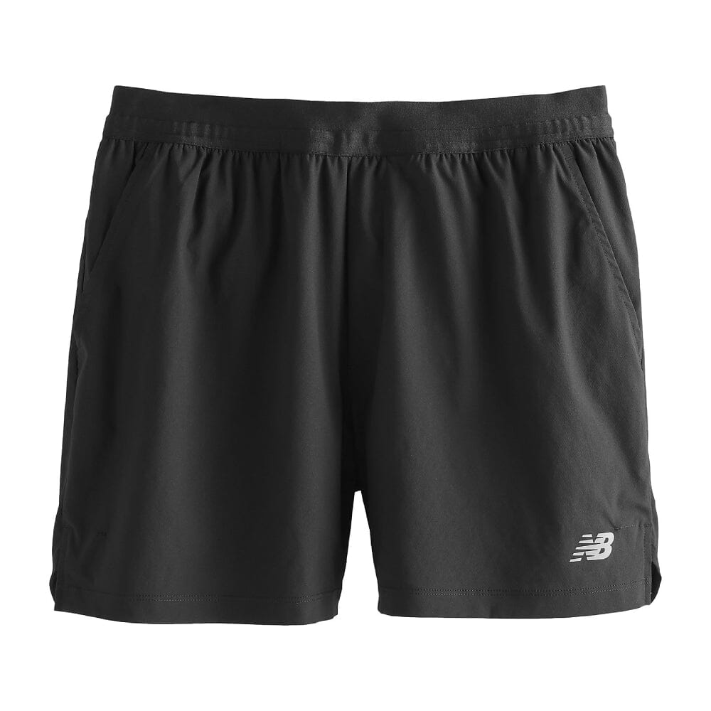 New Balance Men's AC Lined Short 5" - BlackToe Running#colour_black