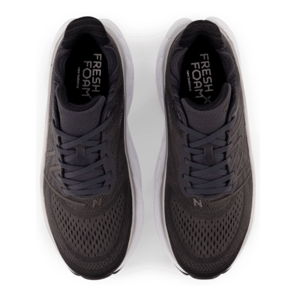 New Balance Men's Fresh Foam X More V4 Men's Shoes - BlackToe Running