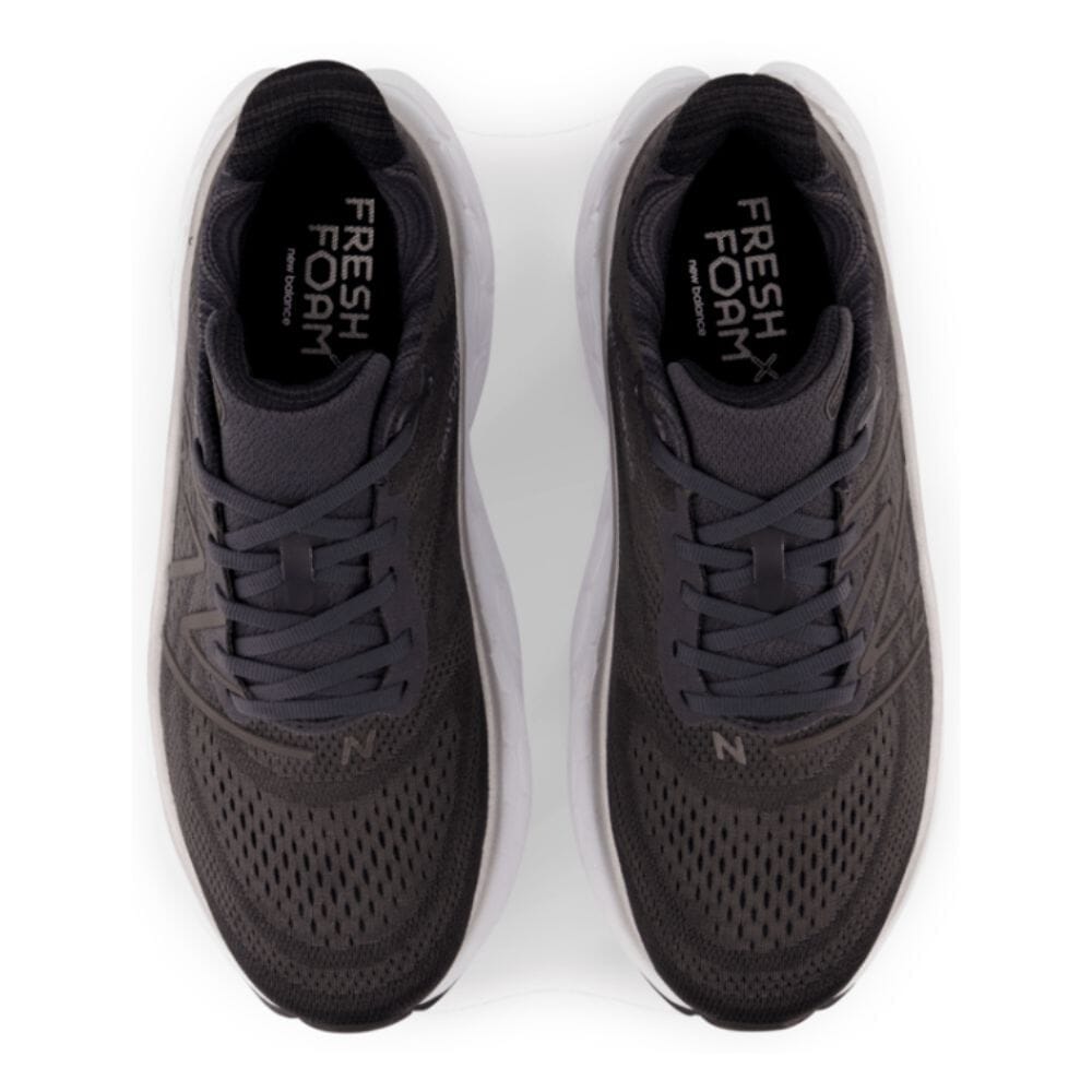 New Balance Men's Fresh Foam X More V4 Men's Shoes - BlackToe Running#colour_black-phantom