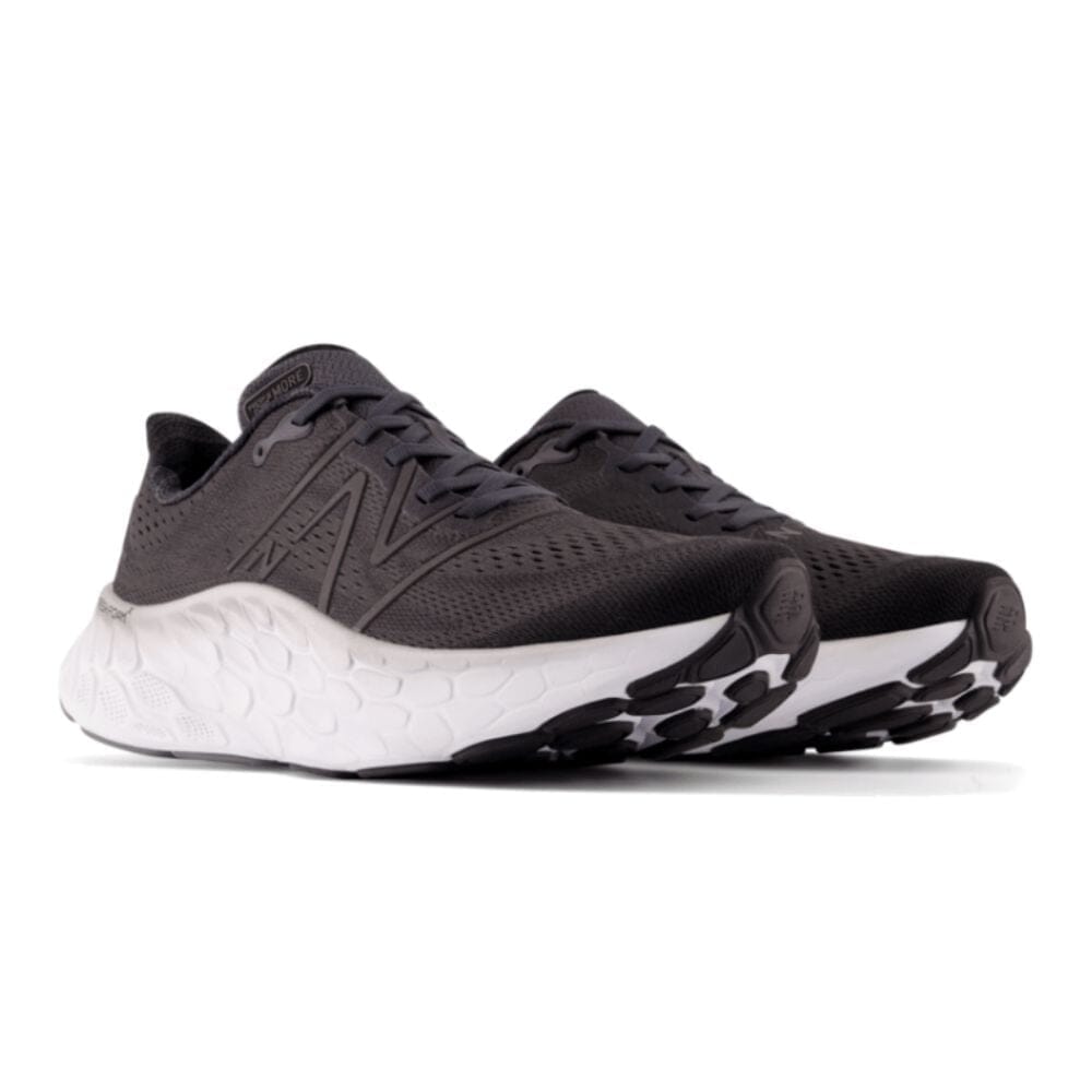 New Balance Men's Fresh Foam X More V4 Men's Shoes - BlackToe Running