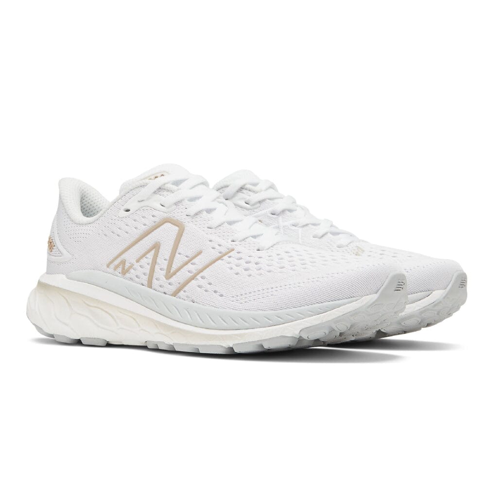 New Balance Women's 860v13 - BlackToe Running#colour_white-aluminum-gold