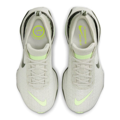 Nike Women's Invincible 3 Premium - BlackToe Running#colour_light-bone-cargo-khaki-barely-volt-volt