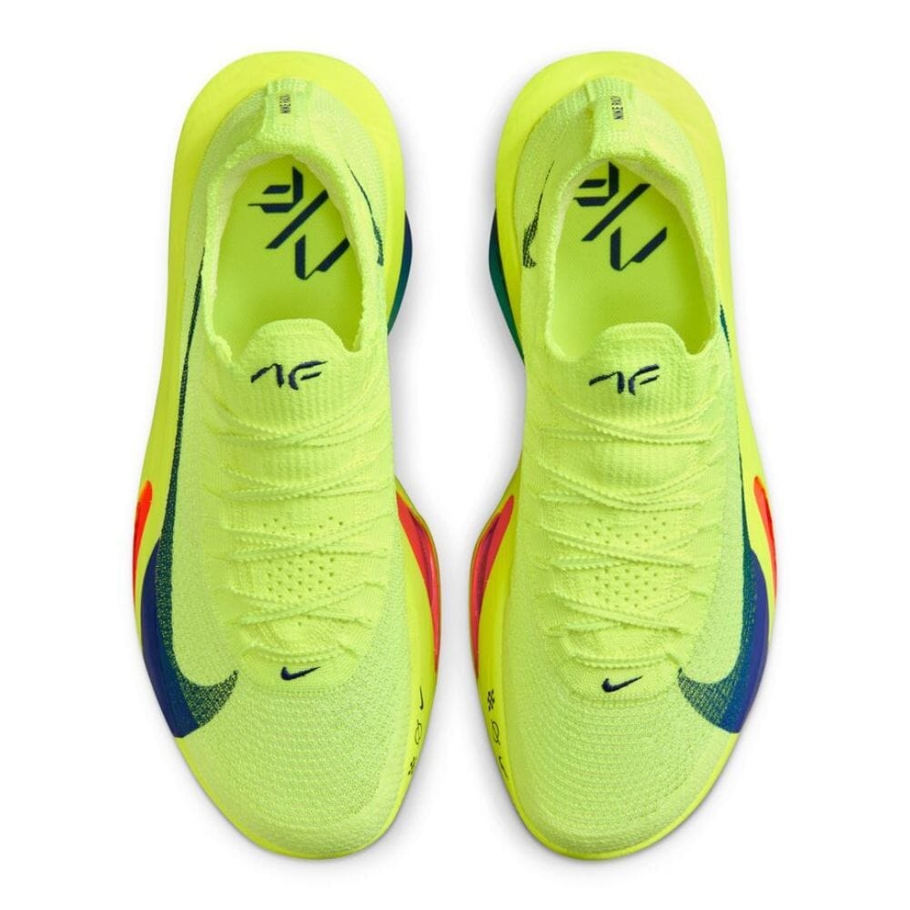 Nike Men's Alphafly 3 Volt - BlackToe Running#colour_fast-pack-volt-concord-dusty-cactus-total-orange